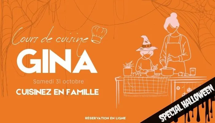 家族でハロウィーン料理教室