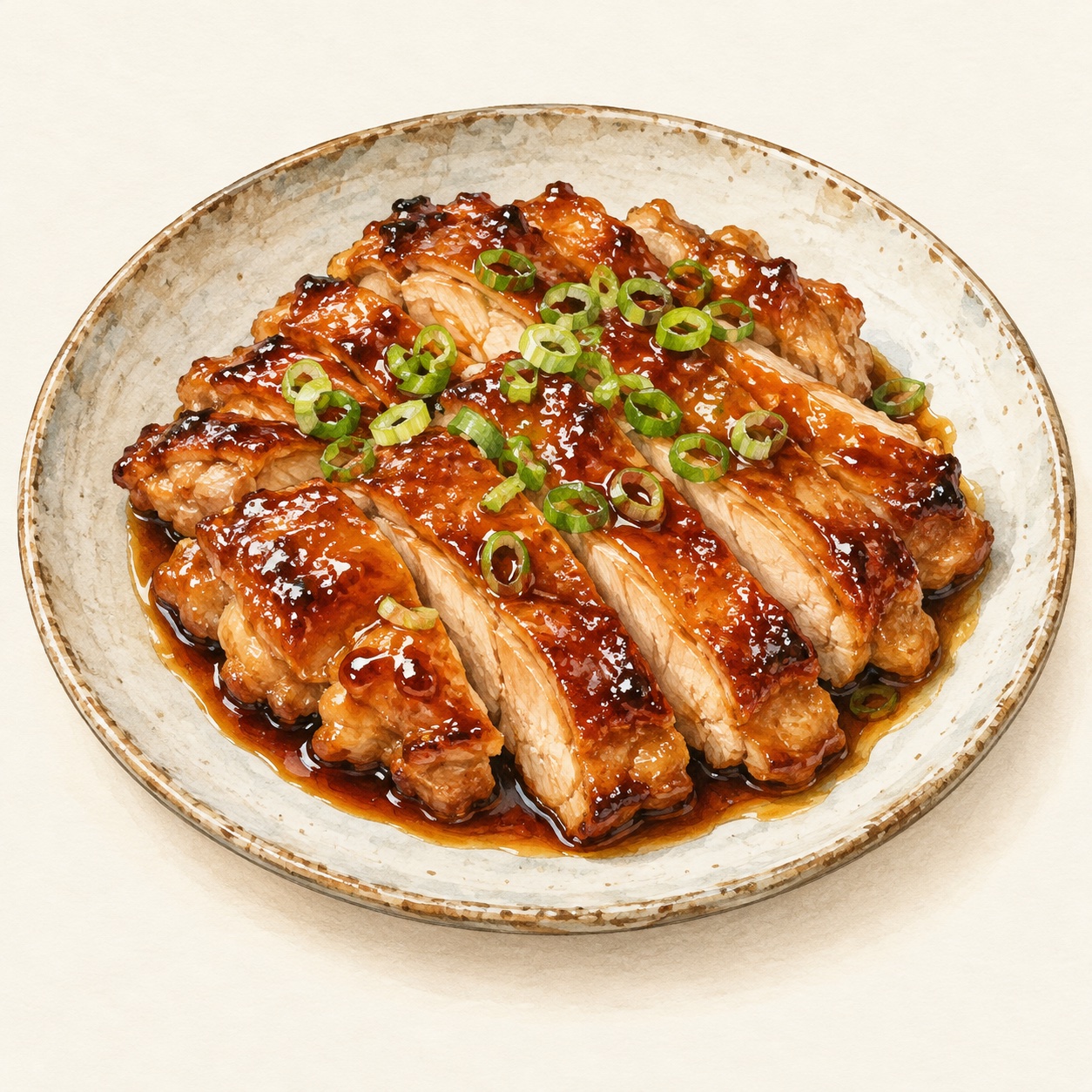 鶏の照り焼き