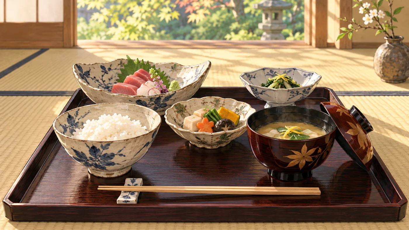 懐石の料理のイメージ